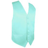 Light Mint Green Formal Ages 7-12 Boys Wedding Vest Boys Waistcoat  