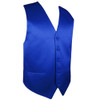Royal Blue Formal Ages 7-12 Boys Wedding Vest Boys Waistcoat  
