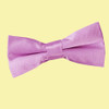 Lilac Boys Plain Satin Bow Tie Wedding Neck Bow Tie