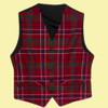 MacDonald Of The Isles Hunting Modern Tartan Lightweight Wool Mens Vest Waistcoat