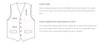 Beige Mens Plain Shantung  Wedding Vest Waistcoat 