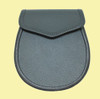 All Day Casual Informal Plain Simple Leather Mens Sporran 