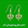 Thistle Scotland Themed Medium 14K Yellow Gold Sheppard Hook Earrings