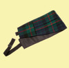 MacKenzie Modern Lightweight Tartan Wool Fabric Mens Cummerbund