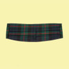 MacKenzie Modern Lightweight Tartan Wool Fabric Mens Cummerbund