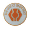 The Great Glen Way Round Enamel Badge Lapel Pin Set x 3