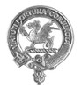 MacBeth Clan Cap Crest Sterling Silver Clan MacBeth Badge