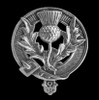 Scottish Thistle Cap Crest Sterling Silver Scottish Thistle Badge