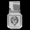 Anderson Clan Badge Stainless Steel Silver Clan Crest Money Clip