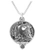 Agnew Clan Badge Stylish Pewter Clan Crest Small Pendant
