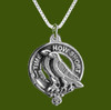 Akins Clan Badge Stylish Pewter Clan Crest Small Pendant