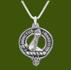 Armstrong Clan Badge Stylish Pewter Clan Crest Small Pendant