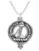 Armstrong Clan Badge Stylish Pewter Clan Crest Small Pendant