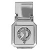 Arbuthnot Clan Badge Stainless Steel Silver Clan Crest Money Clip