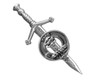 Abercrombie Clan Badge Stylish Pewter Clan Crest Small Kilt Pin