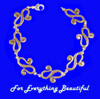 Waldalgesheim Design Open Scrollwork Unisex Bronze Bracelet