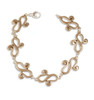 Waldalgesheim Design Open Scrollwork Unisex Bronze Bracelet