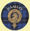 Ramsay Clan Crest Tartan Cork Round Clan Badge Coasters Set of 10 Ramsay Clan Crest Tartan Cork Round Clan Badge Coasters Set of 10