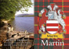Martin Coat of Arms Scottish Family Name Fridge Magnets Set of 10