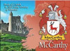 McCarthy Coat of Arms Irish Family Name Fridge Magnets Set of 10