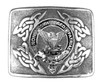United States Navy Badge Interlace Mens Sterling Silver Kilt Belt Buckle
