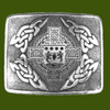 McKeown Irish Badge Interlace Mens Stylish Pewter Kilt Belt Buckle