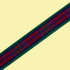 Lindsay Modern Plaid Polyester Fabric Tartan Ribbon 7mm x 5 metres