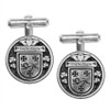 Thompson Irish Coat Of Arms Claddagh Stylish Pewter Family Crest Cufflinks
