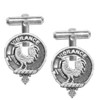 Laing Clan Badge Sterling Silver Clan Crest Cufflinks Laing Clan Badge Sterling Silver Clan Crest Cufflinks