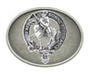 Craig Clan Badge Oval Antiqued Mens Stylish Pewter Belt Buckle