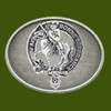 Craig Clan Badge Oval Antiqued Mens Stylish Pewter Belt Buckle