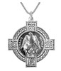 Drummond Clan Badge Celtic Cross Stylish Pewter Clan Crest Pendant