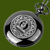 Boyd Clan Badge Pewter Clan Crest Black Hunter Pocket Watch