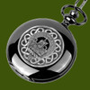 Duncan Of Sketraw Clan Badge Pewter Clan Crest Black Hunter Pocket Watch