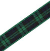 Black Watch Modern Plaid Polyester Fabric Tartan Ribbon 10mm x 25 metres