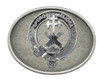 Moffat Clan Badge Oval Antiqued Mens Stylish Pewter Belt Buckle