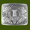 MacCallum Clan Badge Interlace Mens Stylish Pewter Kilt Belt Buckle MacCallum Clan Badge Interlace Mens Stylish Pewter Kilt Belt Buckle