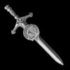 MacInnes Clan Badge Sterling Silver Clan Crest Large Kilt Pin