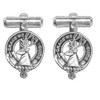 Forbes Clan Badge Stylish Pewter Clan Crest Cufflinks