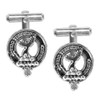 Paterson Clan Badge Sterling Silver Clan Crest Cufflinks