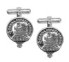 Lockhart Clan Badge Sterling Silver Clan Crest Cufflinks