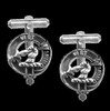 MacCulloch Clan Badge Sterling Silver Clan Crest Cufflinks