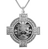 Robinson Irish Coat Of Arms Celtic Cross Pewter Family Crest Pendant