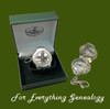 Holy Island Ireland Themed Pewter Boxed Compass With Belt Clip