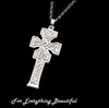 Celtic Cross Mura County Donegal Ireland Sterling Silver Pendant
