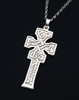 Celtic Cross Mura County Donegal Ireland Sterling Silver Pendant