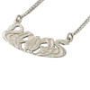 Three Nornes Norse Design Sterling Silver Necklace