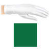 Emerald Green Shiny Satin Plain Simple Wedding Wrist Length Gloves Pair Set