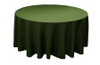 Willow Green Polyester Round Tablecloth Decorations 90 inches x 5