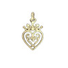 Queen Mary Design Luckebooth Medium 14K Yellow Gold Charm
